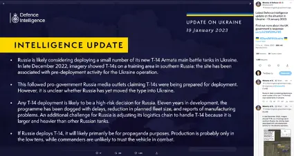 Figure 2. Intelligence update. Source: @DefenceHQ  